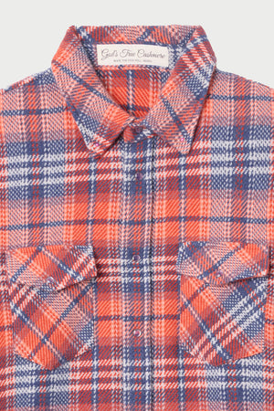 Americana Tartan Cashmere Shirt