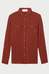 Sienna Solid Cashmere Shirt