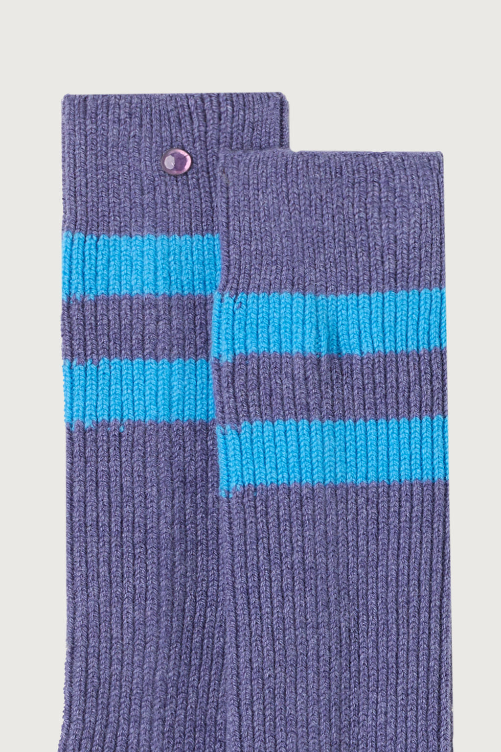 Iris Shadow Cashmere Socks