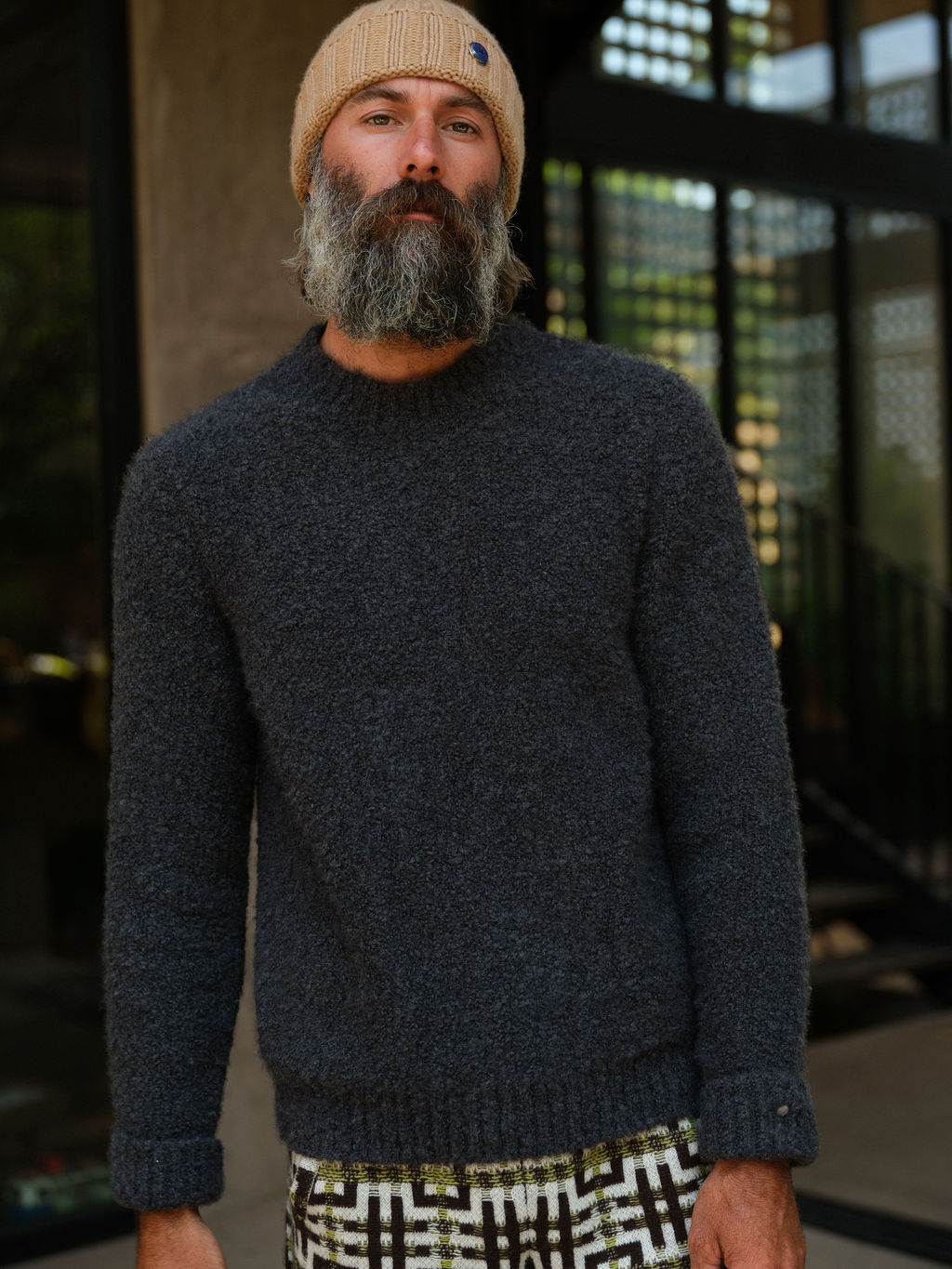 Charcoal Cashmere Cloud Sweater