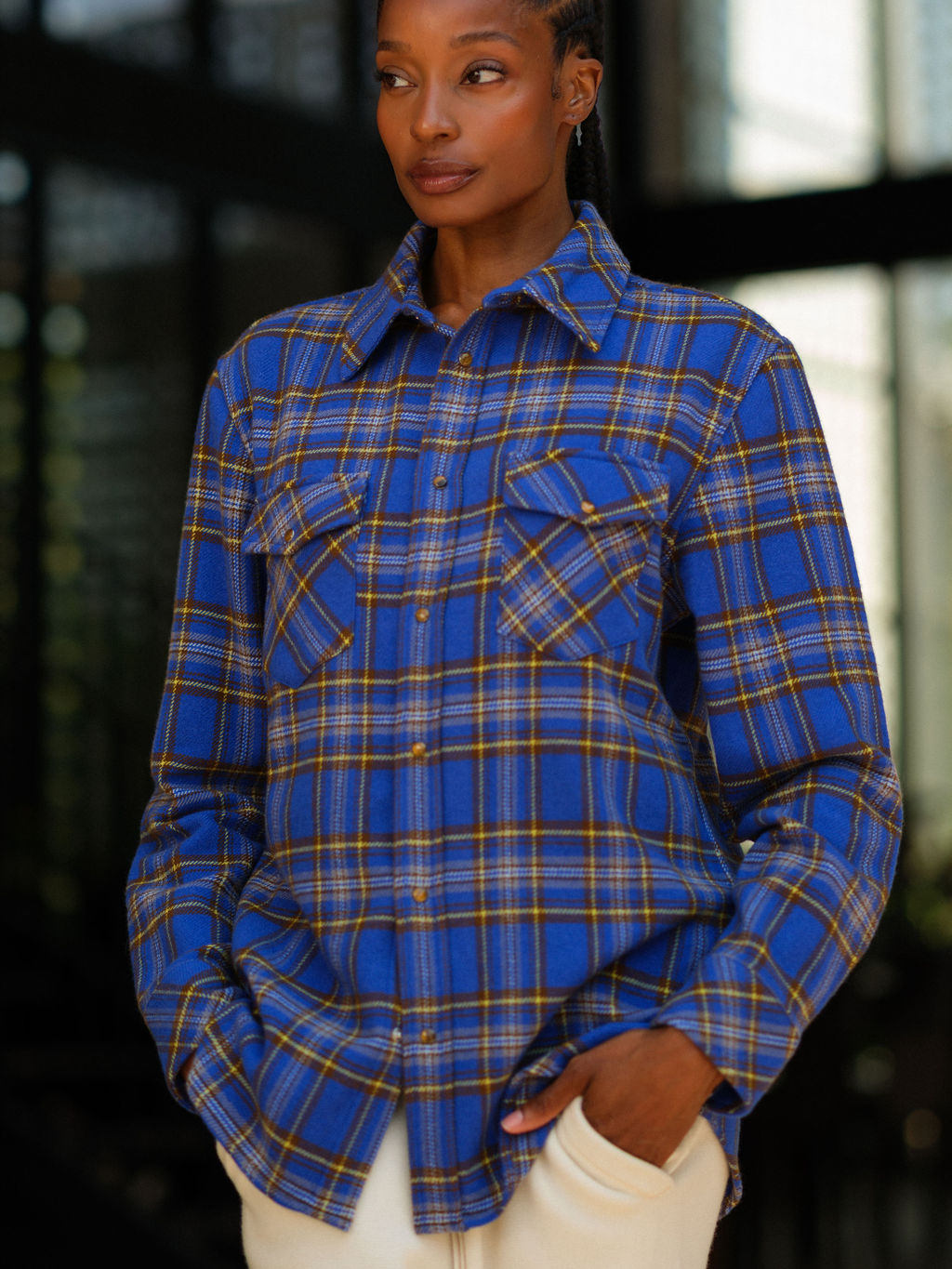 Royal Tartan Cashmere Shirt