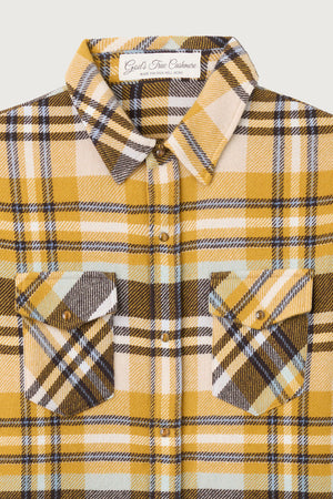 Abundance Tartan Cashmere Shirt