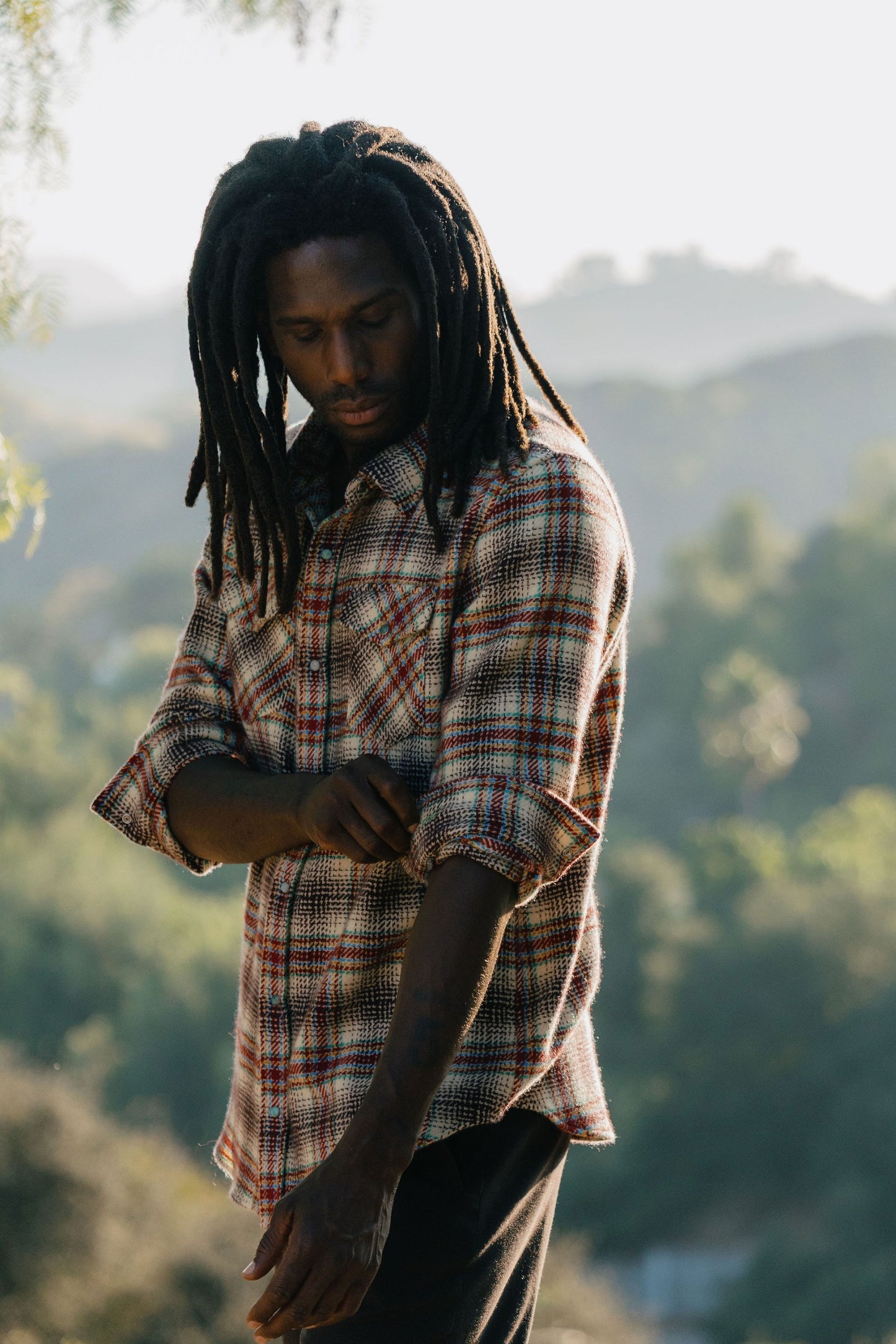 Balance Tartan Cashmere Shirt