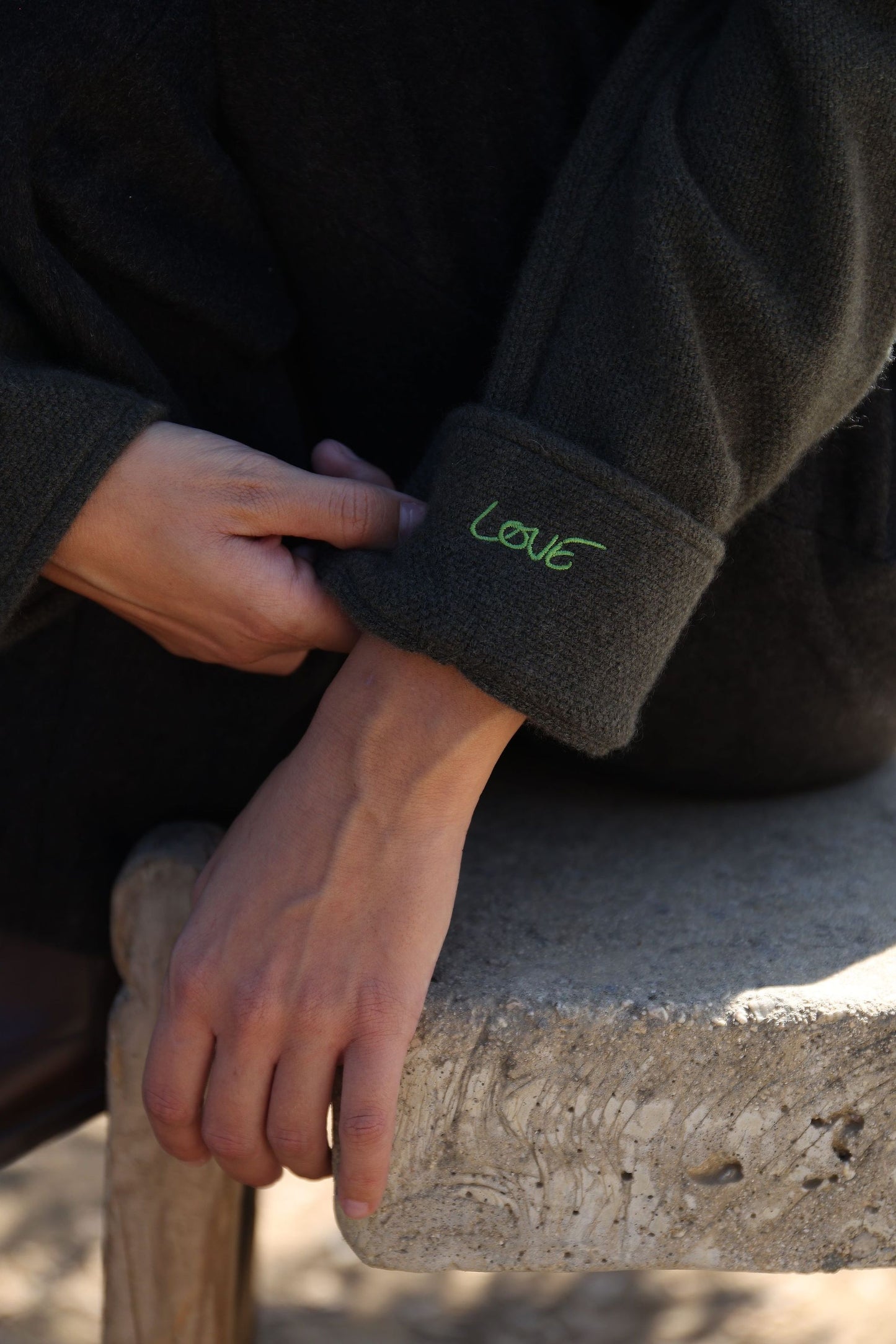 Sable Solid Cashmere Shirt