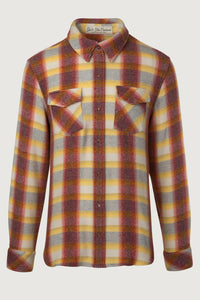 Rose Blume Plaid Cashmere Shirt