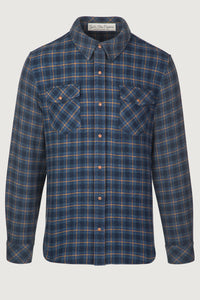 Rugged Explorer Plaid Cashmere Shirt