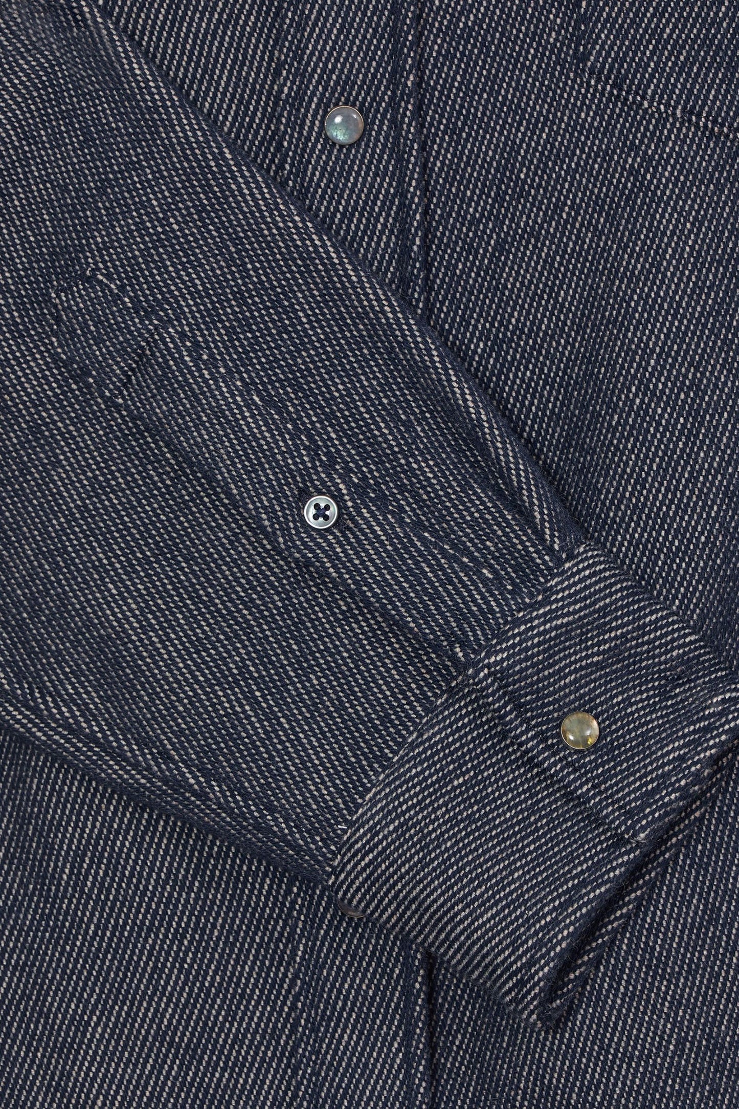 Denim Cashmere Shirt
