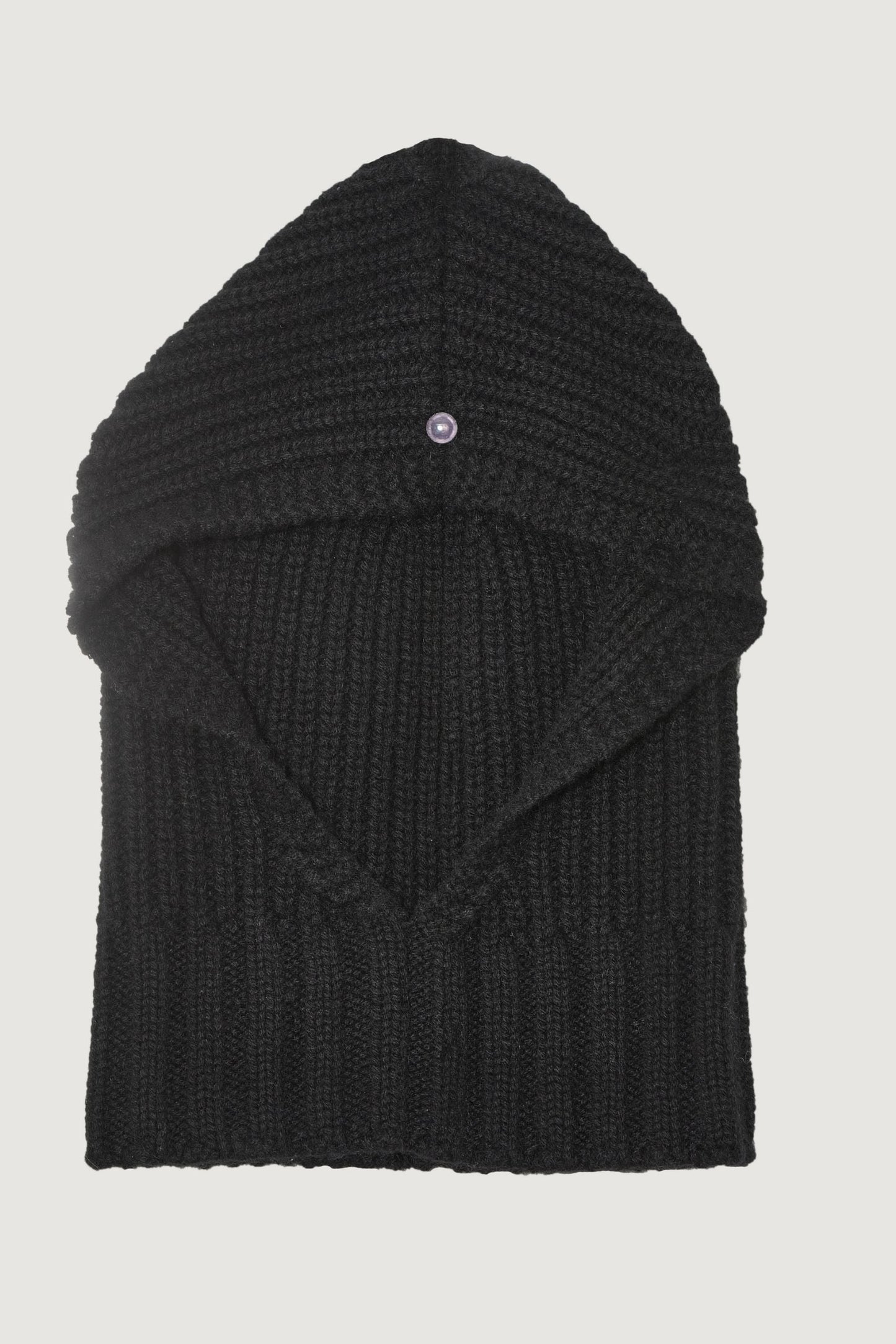 Black Cashmere Balaclava