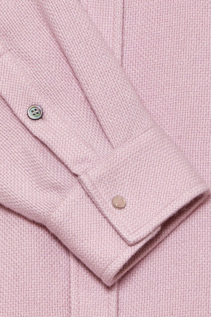 Dusty Rose Cashmere Shirt