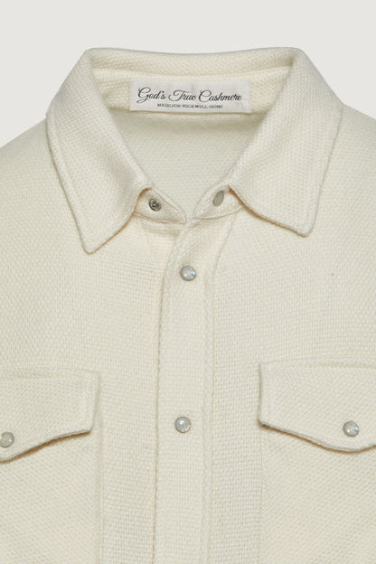 Ivory Cashmere Shirt