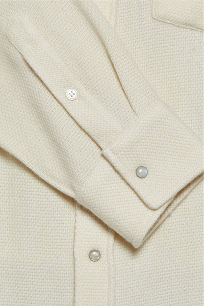 Ivory Cashmere Shirt