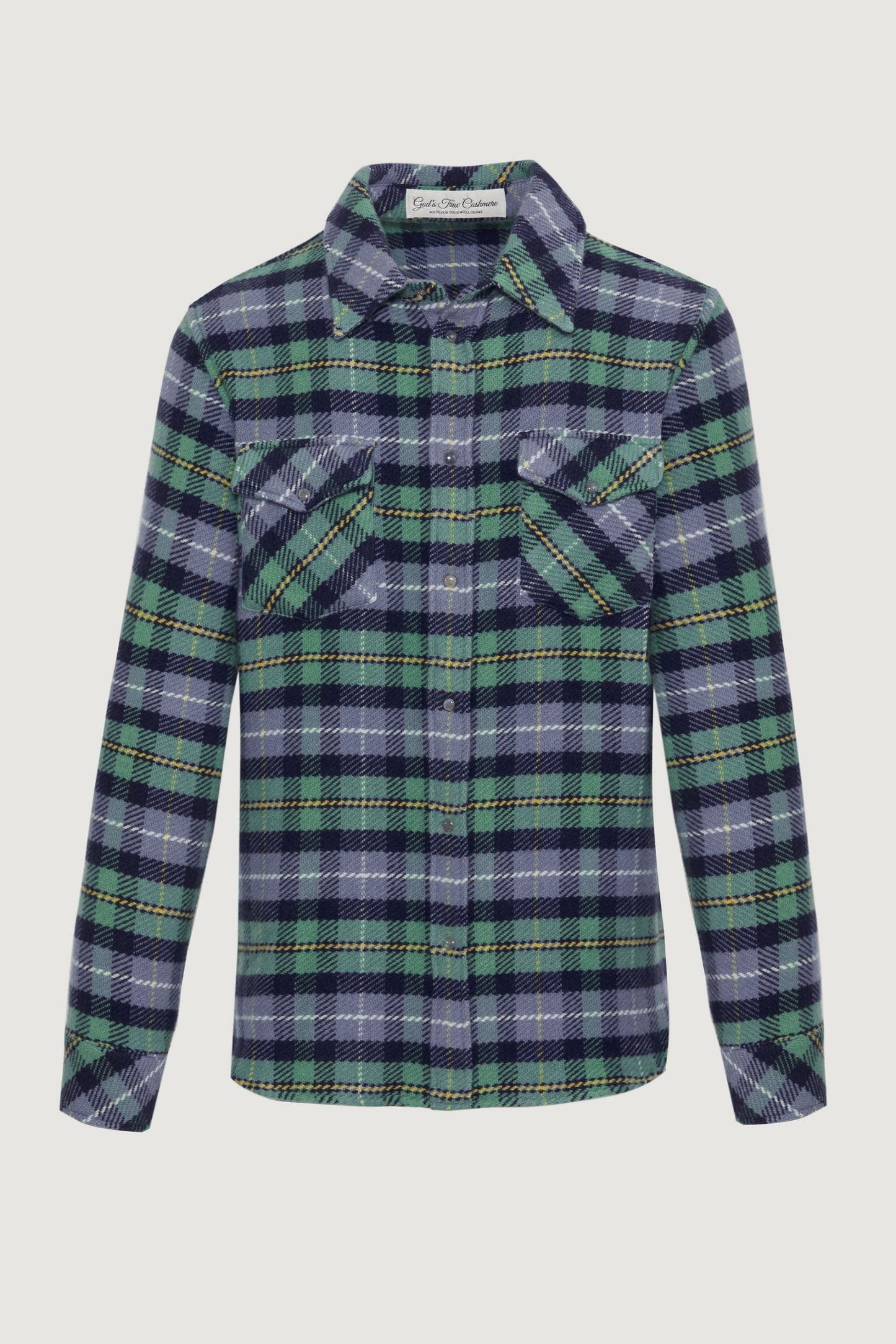 Lake Tartan Cashmere Shirt