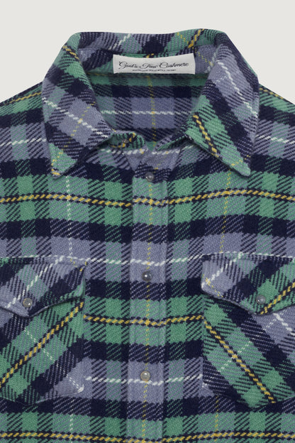 Lake Tartan Cashmere Shirt