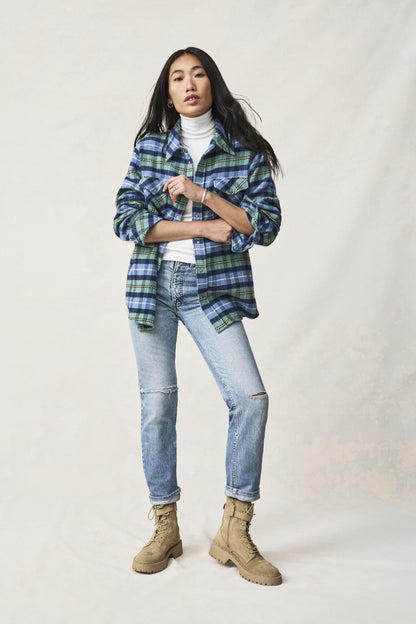 Lake Tartan Cashmere Shirt