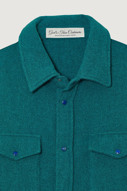 Ocean Cashmere Shirt