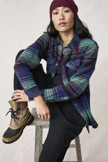 Venice Tartan Cashmere Shirt