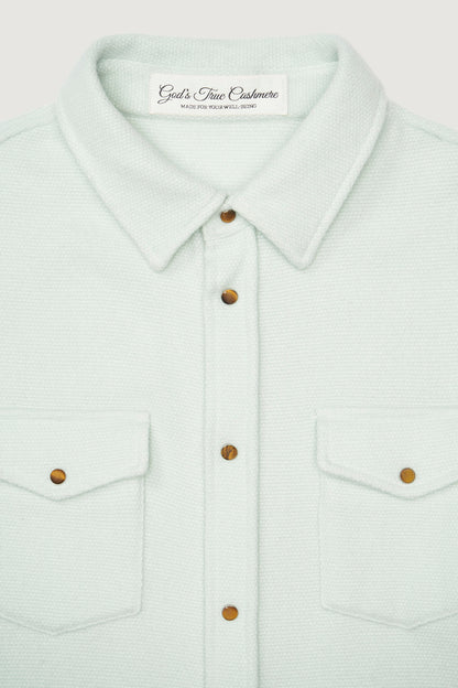 Mint Cashmere Shirt