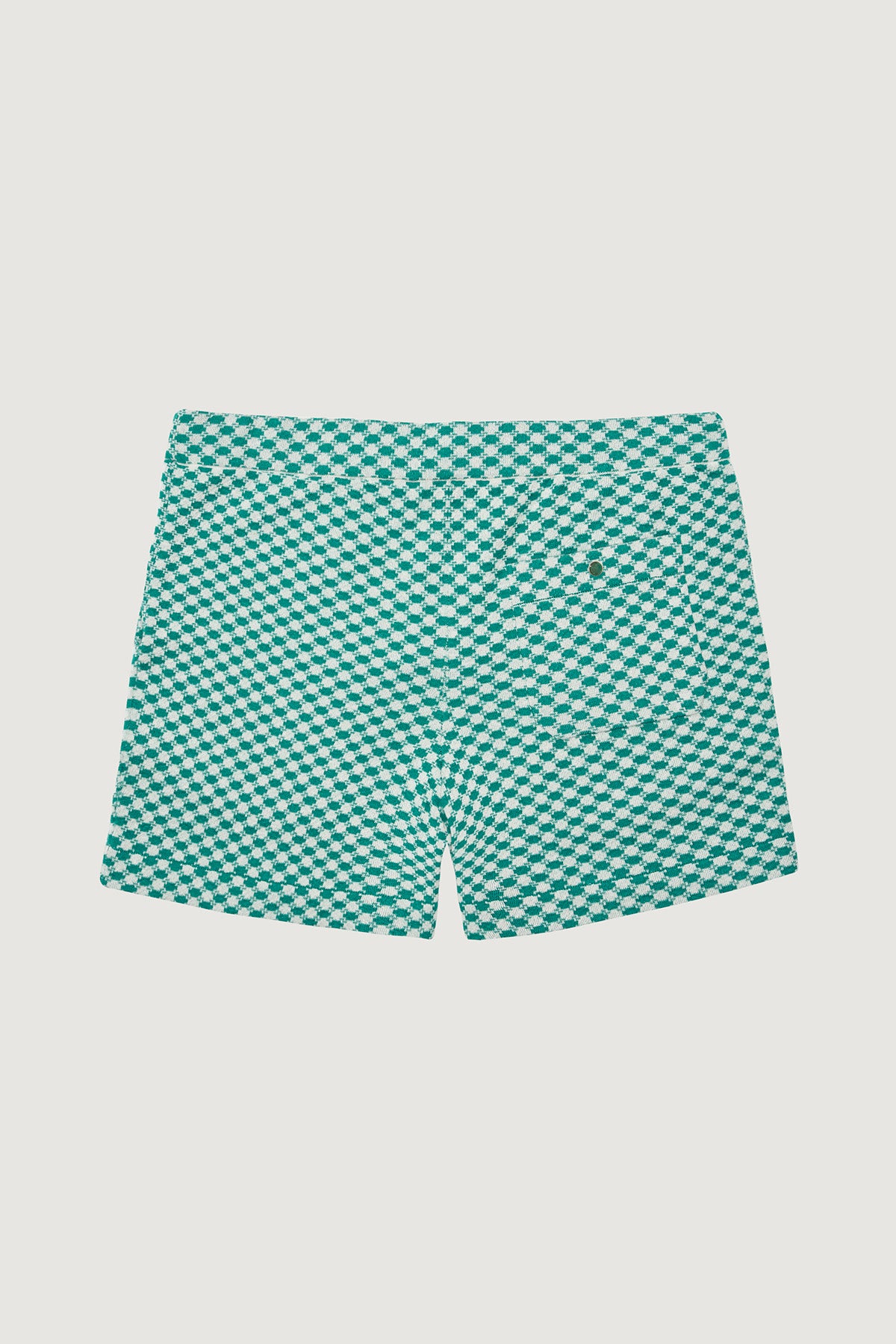 Emerald Dot Cashmere Surf Short
