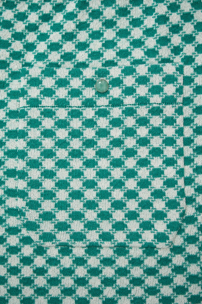 Emerald Dot Cashmere Surf Short