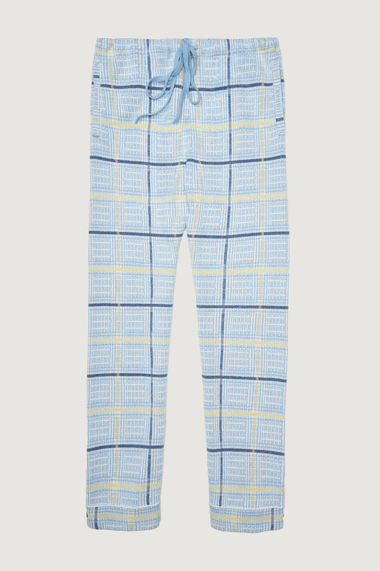 Rain Tartan Knit Cashmere Pant