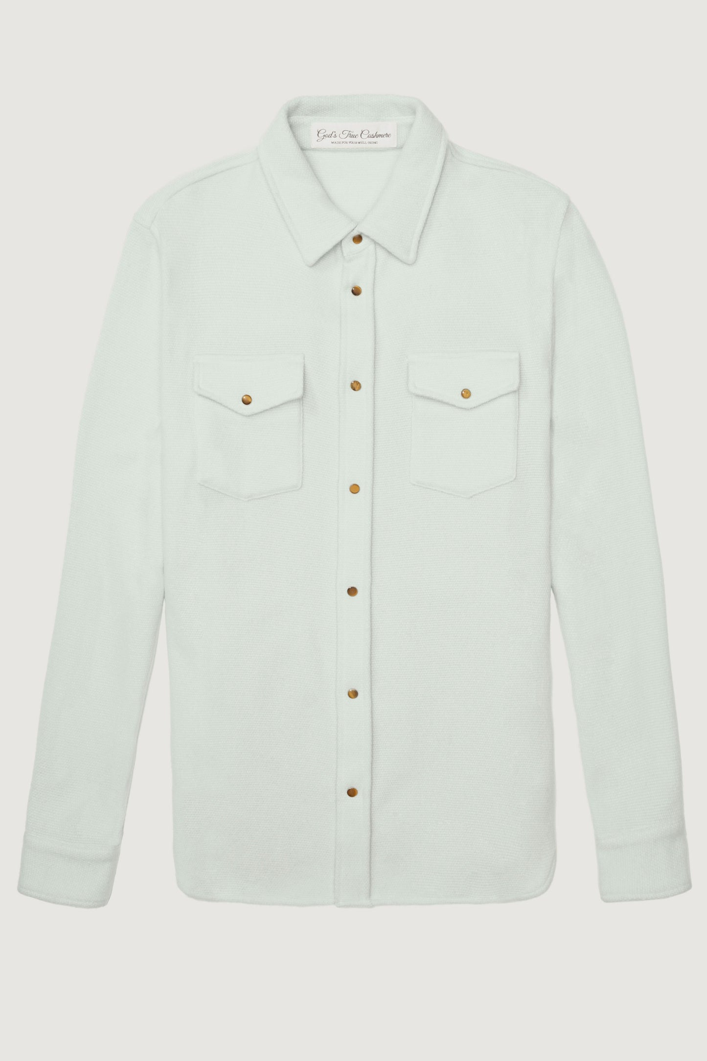 Mint Cashmere Shirt