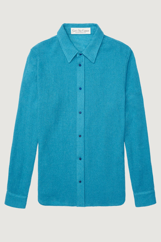 Marine Gauze Cashmere Shirt