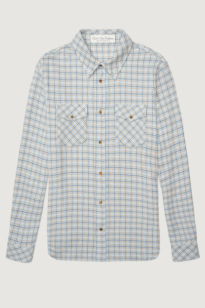 River Tartan Cashmere Shirt