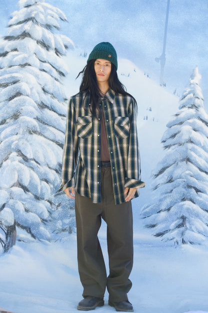 A-Basin Tartan Cashmere Shirt