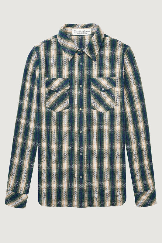 A-Basin Tartan Cashmere Shirt