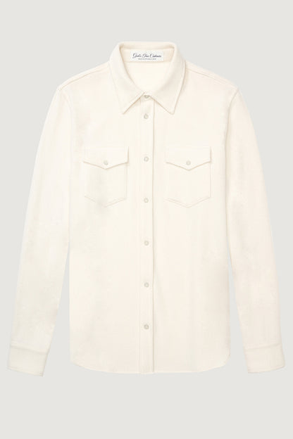 Ivory Cashmere Shirt