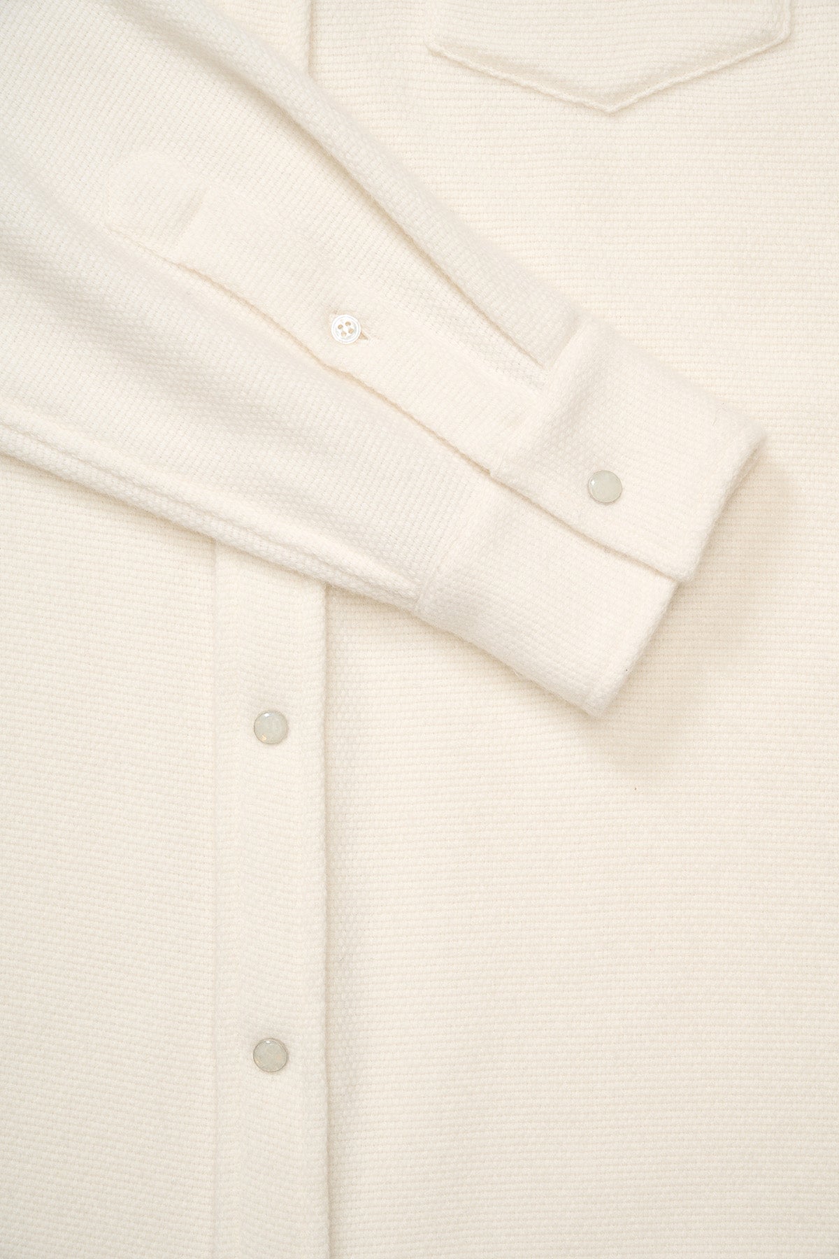 Ivory Cashmere Shirt