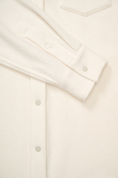 Ivory Cashmere Shirt