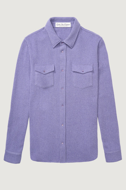 Lavender Cashmere Shirt