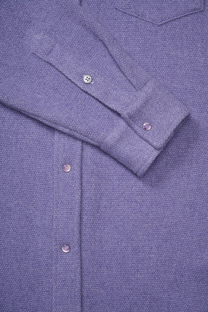 Lavender Cashmere Shirt