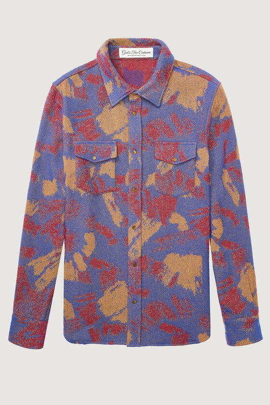 Sipapu Jacquard Cashmere Shirt