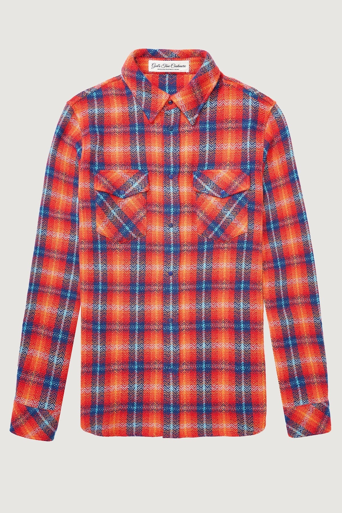 Totally Wired Tartan Cashmere Shirt