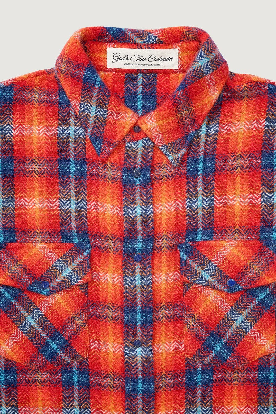 Totally Wired Tartan Cashmere Shirt