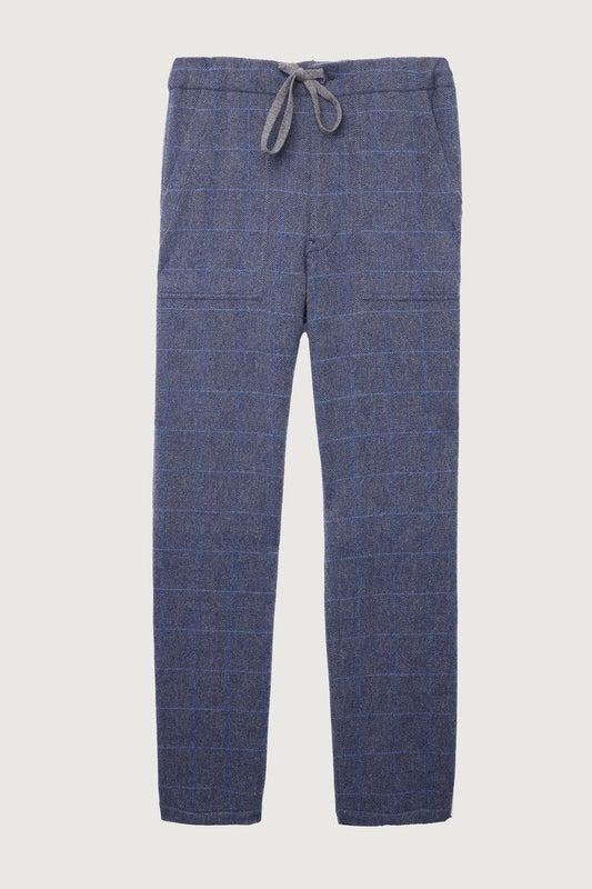 Wizard Herringbone Cashmere Lounge Pant