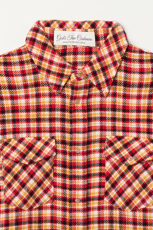 Time Tartan Cashmere Shirt