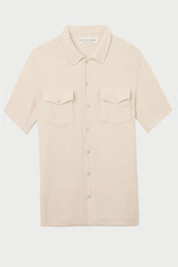 Diamond Cashmere Short Sleeve Shirt