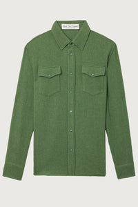Willow Green Cashmere Shirt