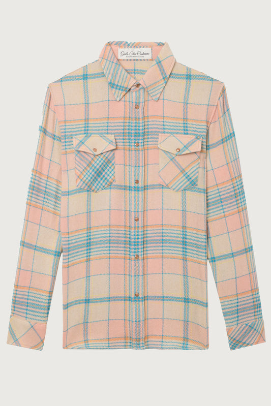 Lover Tartan Cashmere Shirt