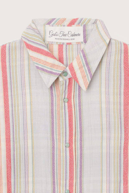 Ruler Gauze Cashmere Shirt