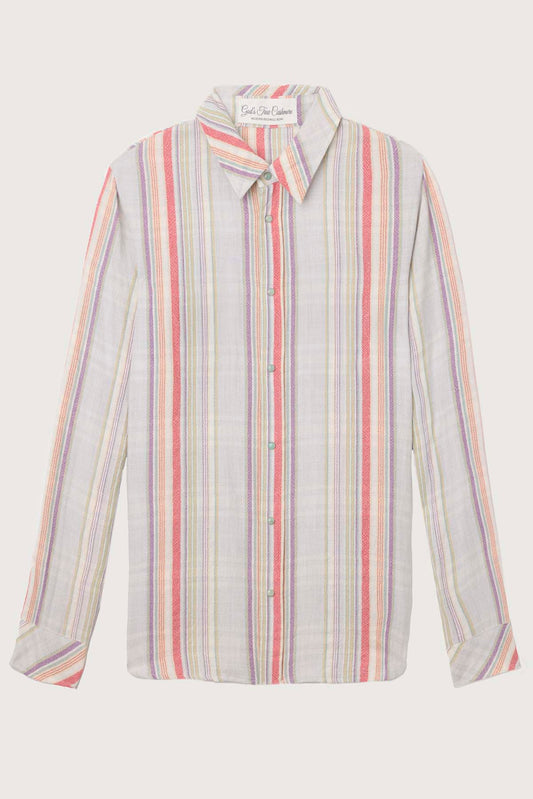 Ruler Gauze Cashmere Shirt