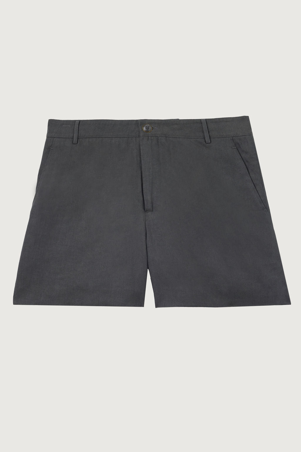 Charcoal Linen Short