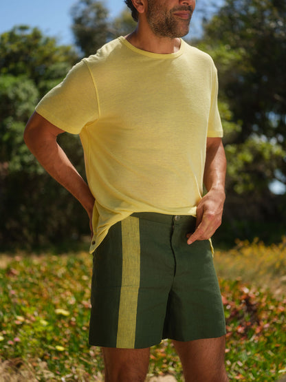 Spruce Racer Linen Short