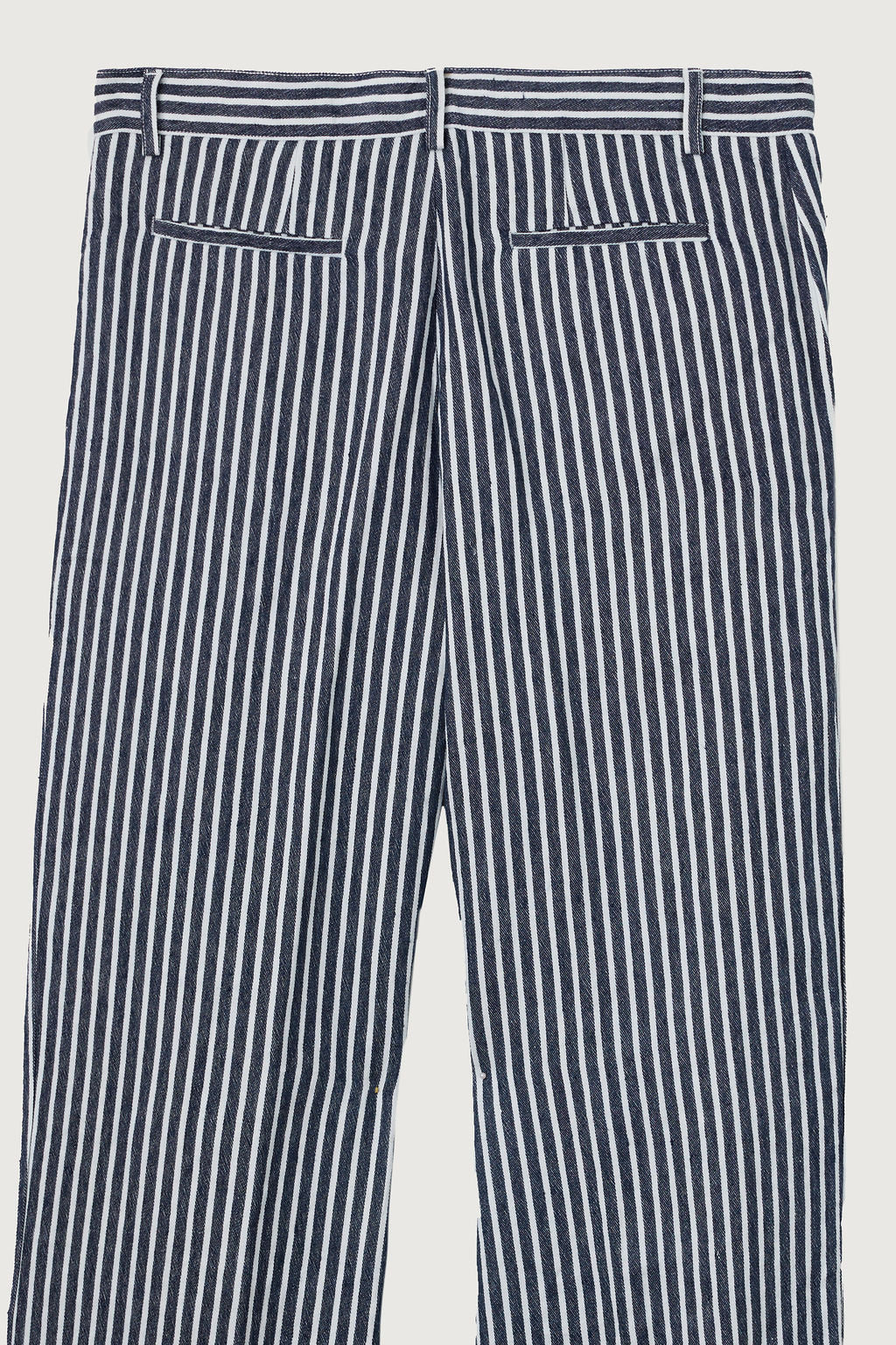 Navy Stripe Linen Pant