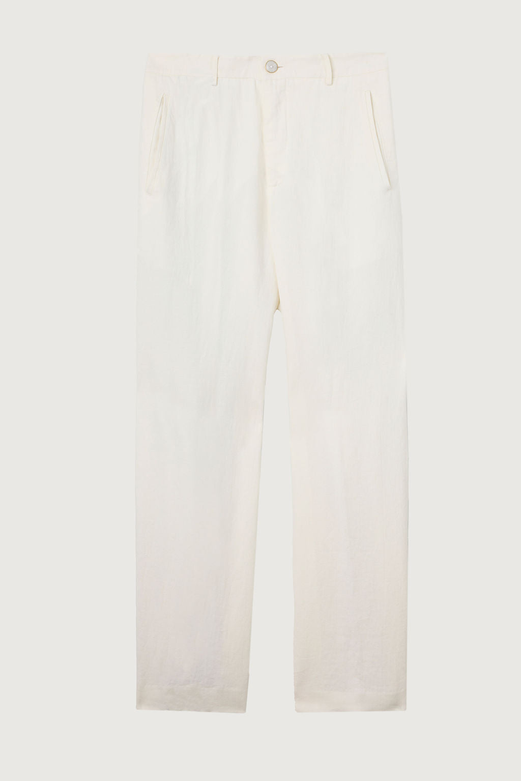 Ivory Linen Pant