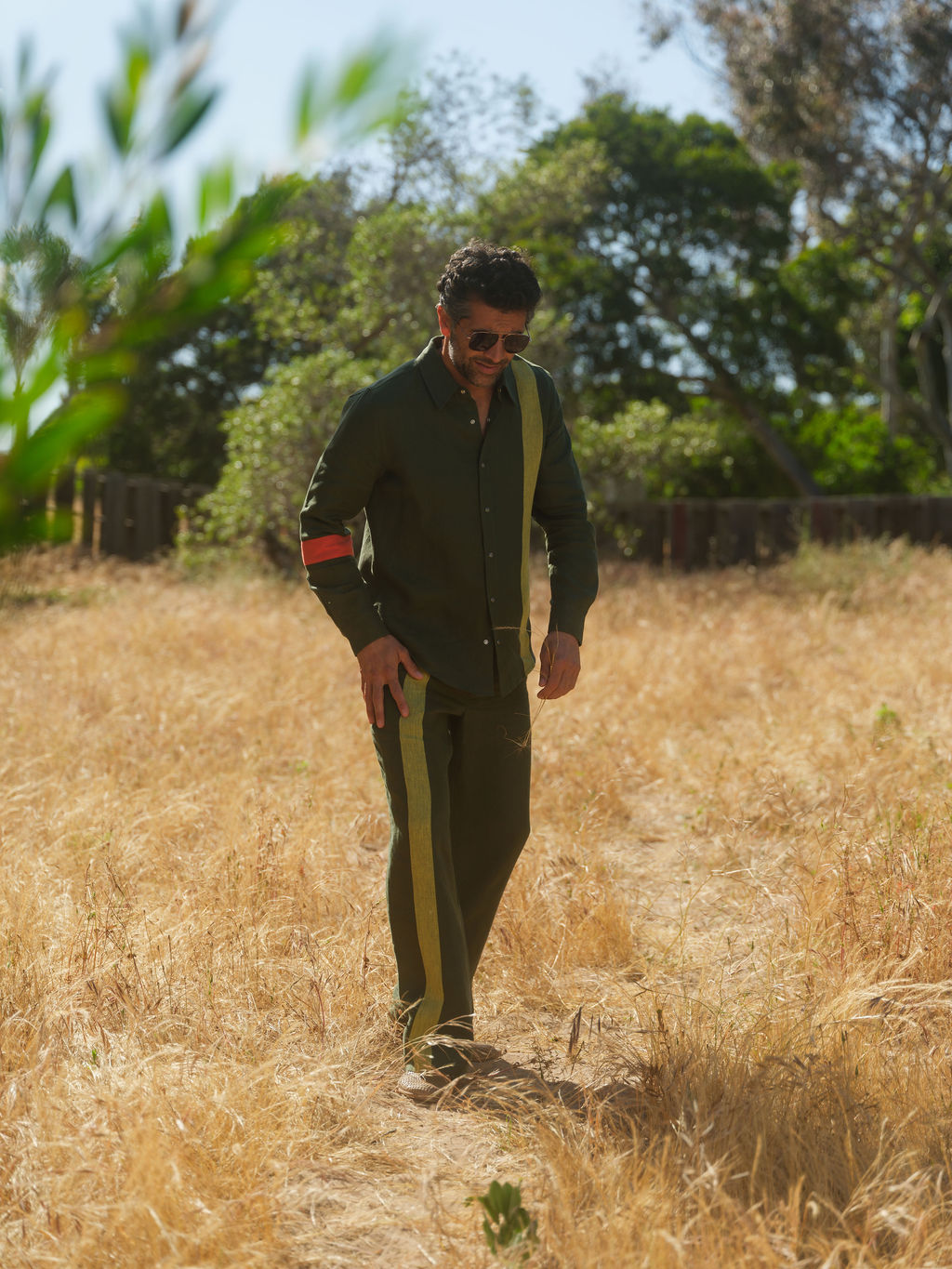 Spruce Racer Linen Shirt