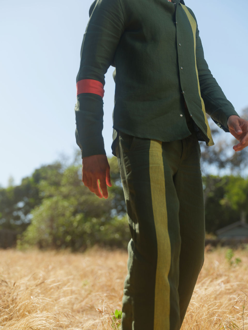 Spruce Racer Linen Shirt